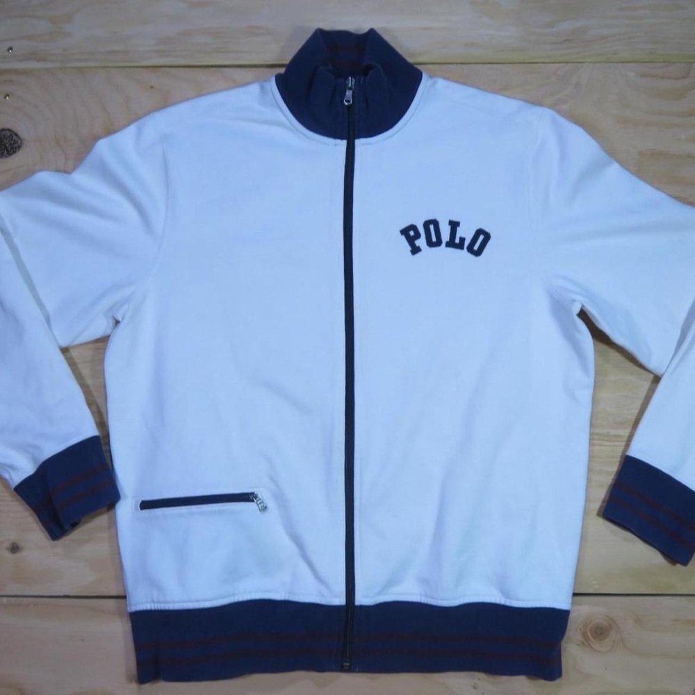 Polo zip up size m